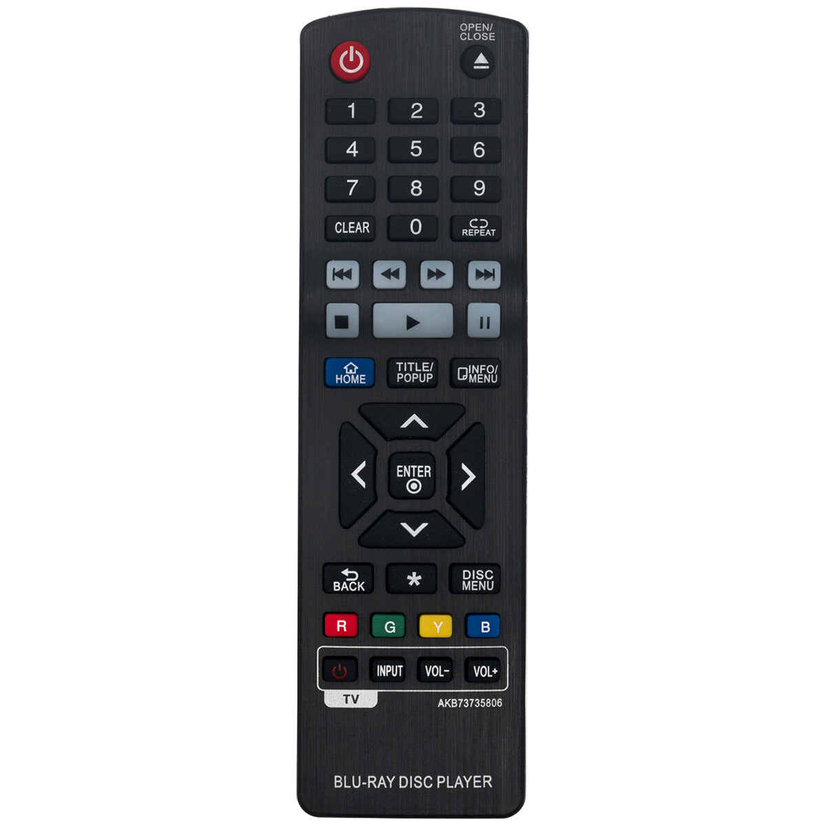 New Replace Remote for LG Blu-ray UBK90 BP630 BP630S BP630N BP440 BP440N BP440K