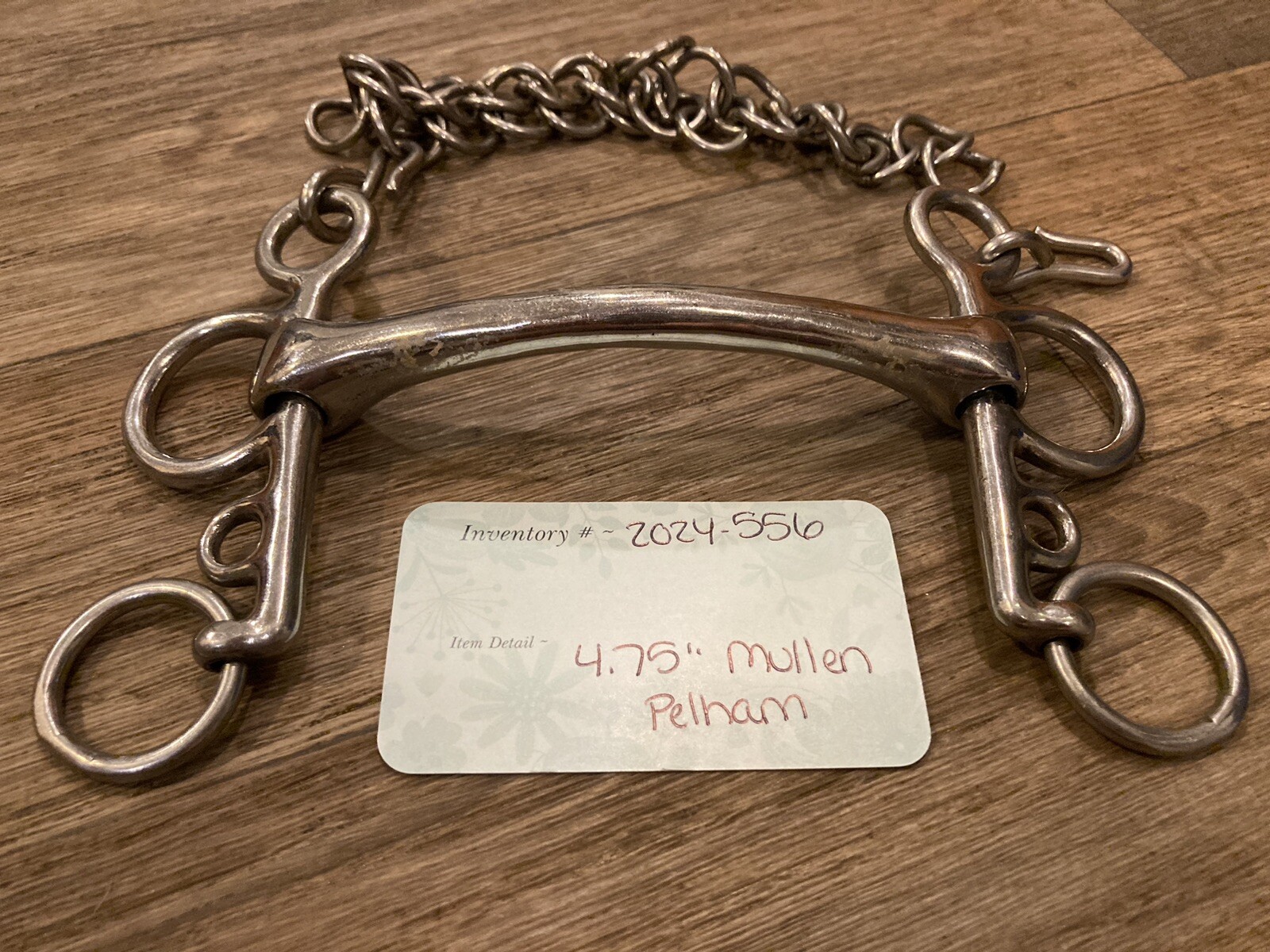 4.75” Mullen Mouth Stainless Pelham