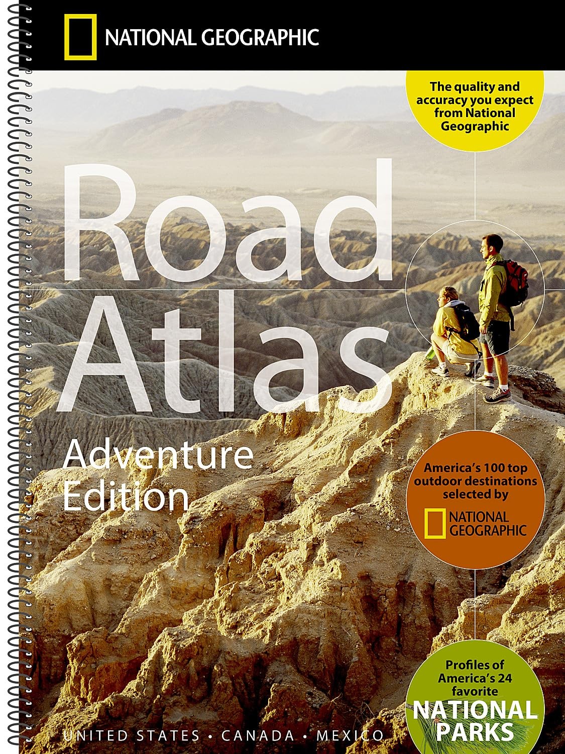 National Geographic Road Atlas 2026: Adventure Edition [United States,...