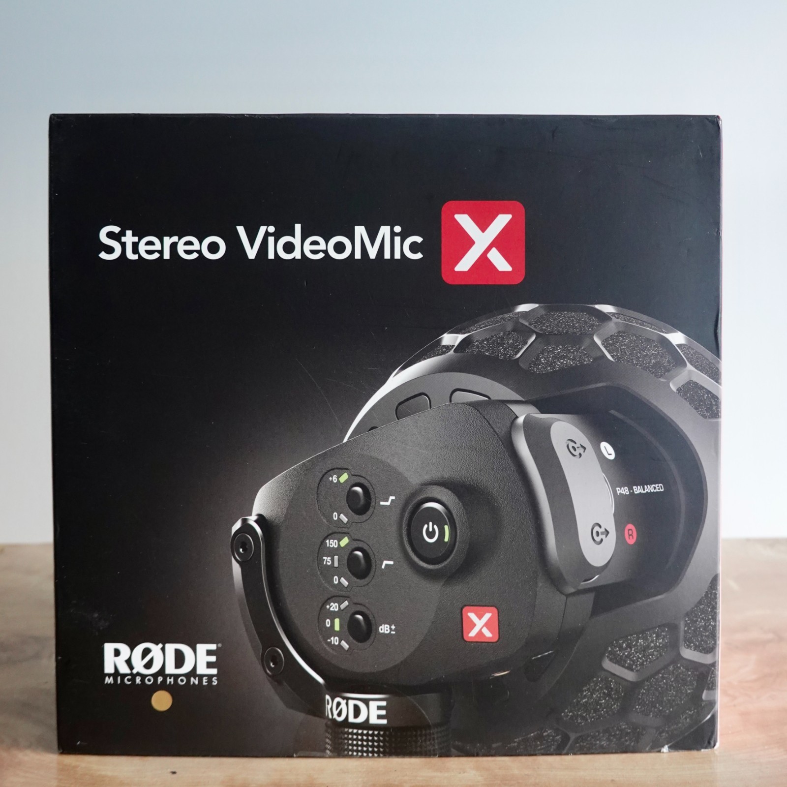 RØDE Stereo VideoMic X SVMX Broadcast On-Camera Stereo Microphone Complete w Box