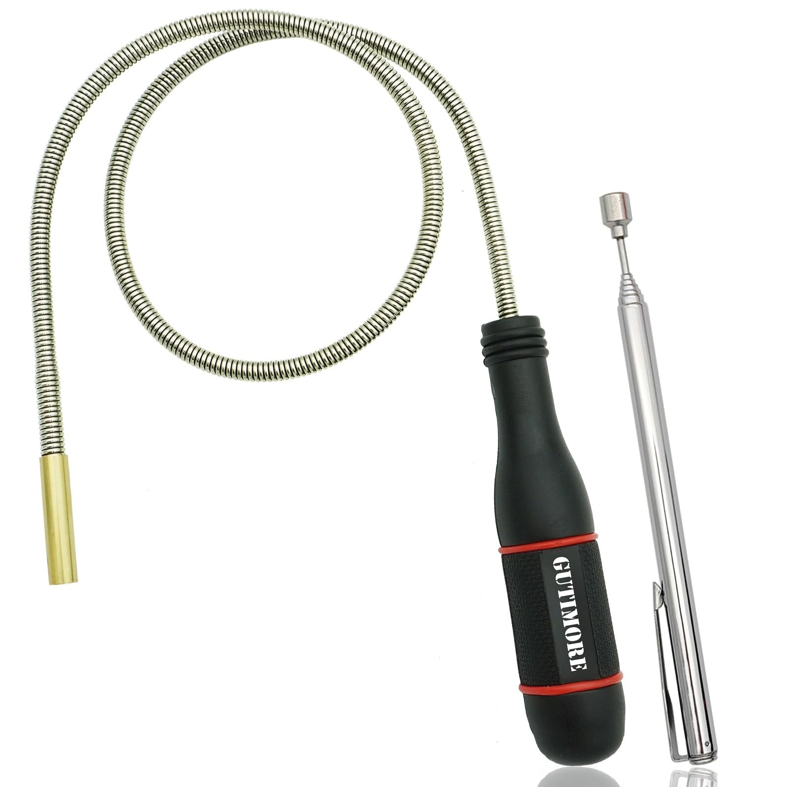 GUTIMORE Flexible Magnetic Pickup Tool, 25" Long Bend-It Magnet Snake...