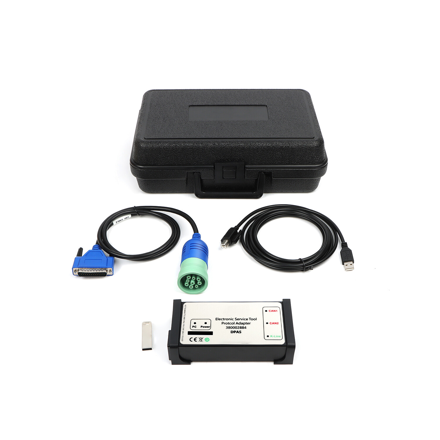 DPA5 Diagnostic Tool Adapter For CNH-EST New Holland Electronic Service Kit V9.8