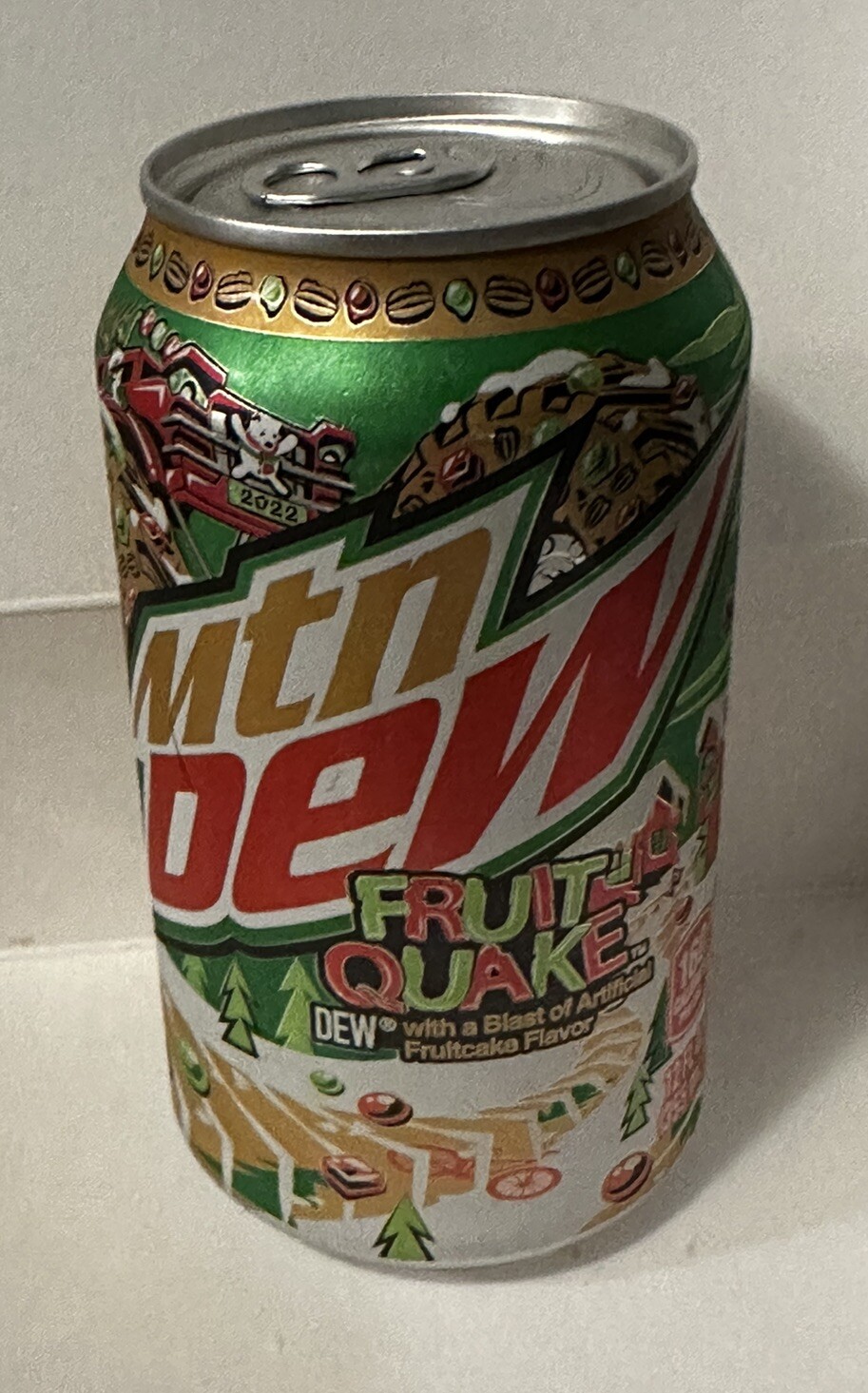 Mountain Dew Fruit Quake 12oz  Can Sealed 2022 Always Been Refrigerated