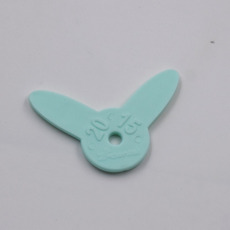 4 Pcs Dental Interproximal Fleximeter Strips Interdental Space Measurement Ruler