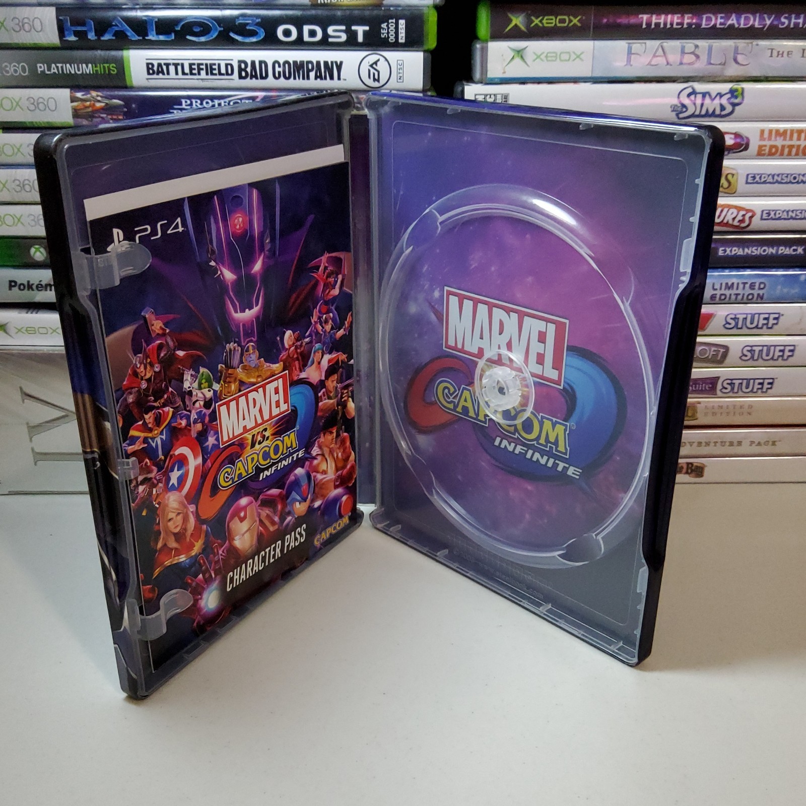 Capcom Marvel vs. Capcom: Infinite PS4 Steel Book Only CODES UNUSED