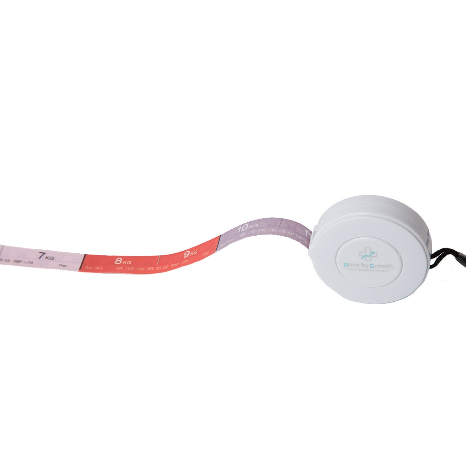 EMS Retractable Pediatric Emergency Length-Based Tape (Broselow Compatible)