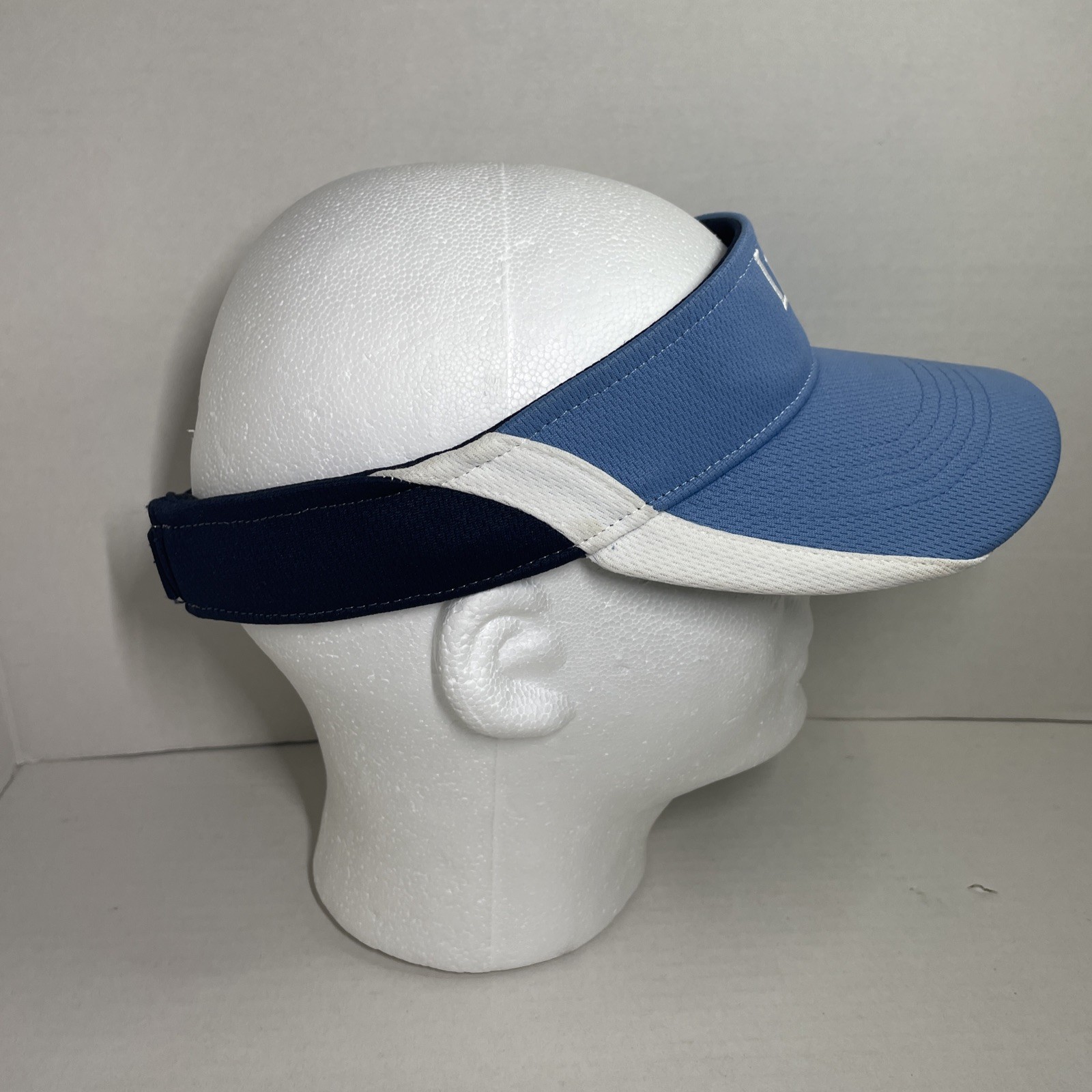 Lake Norman Richardson Visor Blue Strapback Size Medium-Large