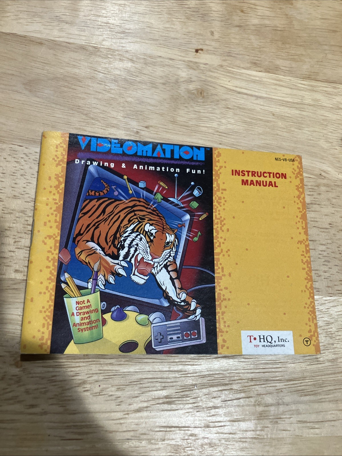 Videomation Video Mation Nintendo NES Instruction Manual Only