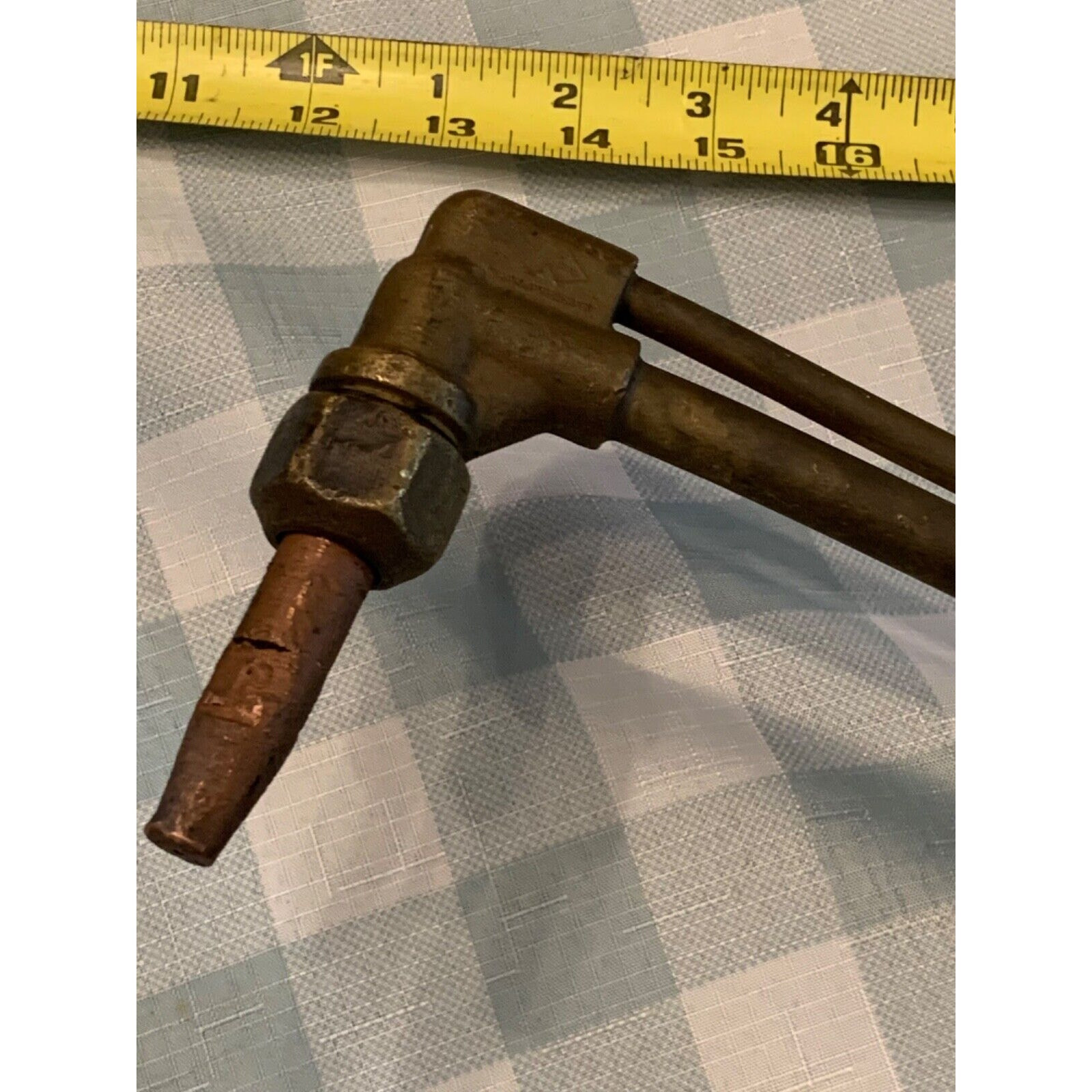 Vintage 18.5” Smith Welding Torch - works. WILL TAKE $75