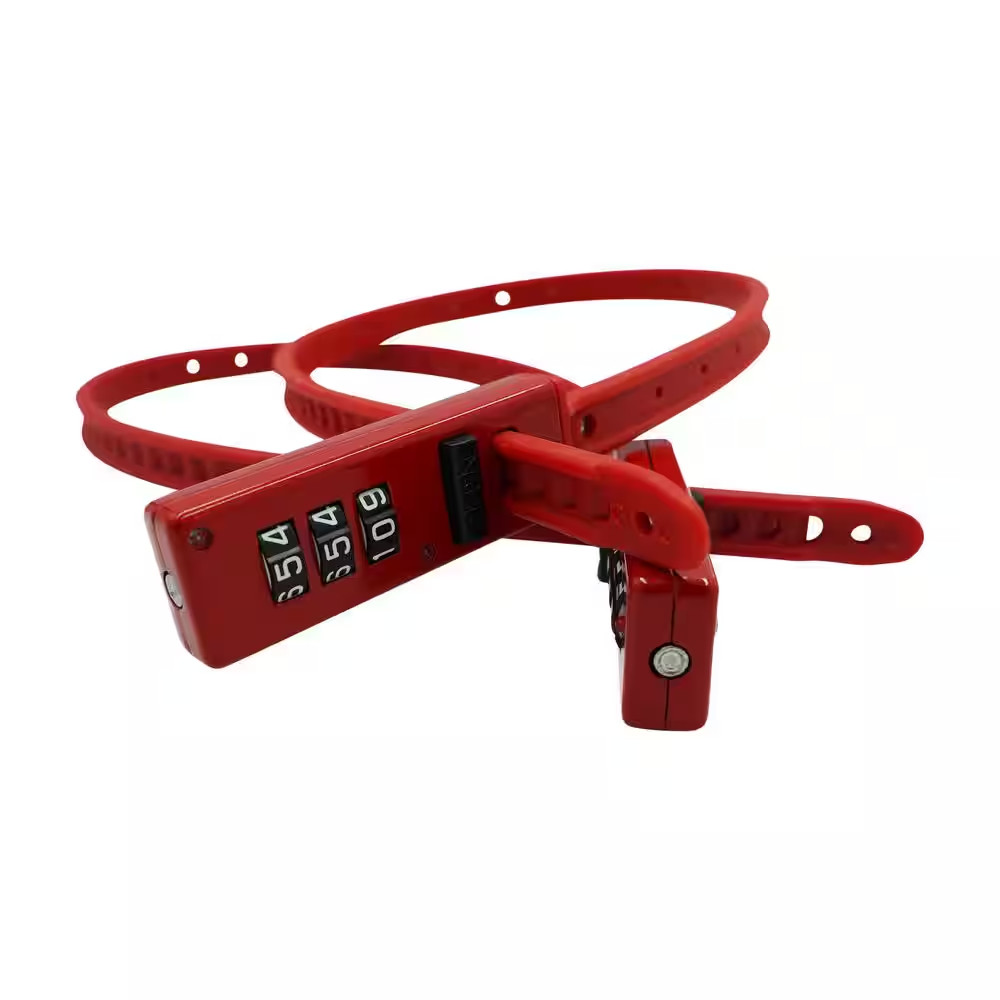 Badger, All-Purpose Cable Tie Combination Padlock (19 In.) (2-Pack)