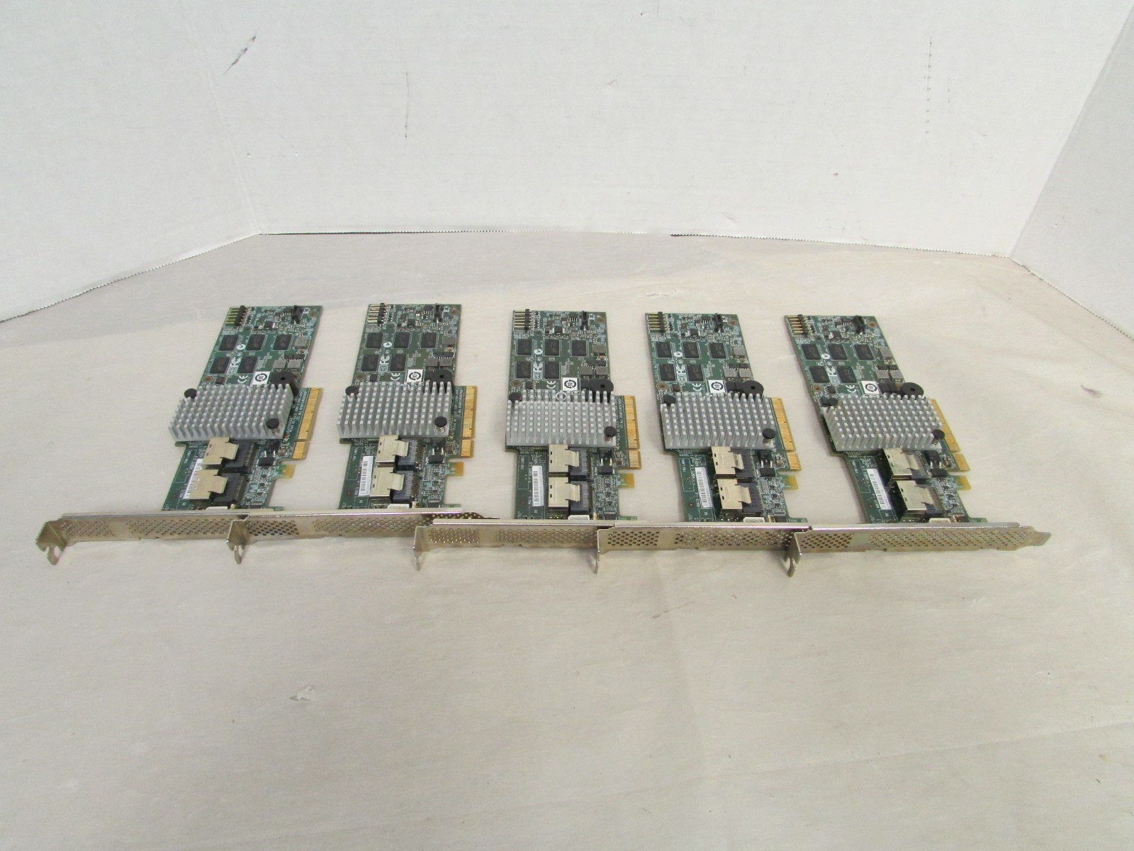 LSI MegaRaid 6GB/s SAS PCIe Raid Card MR SAS 9260-8i L3-25121-85B LOT OF 5