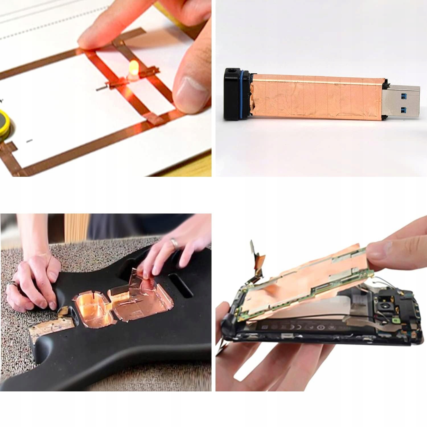 Rosfix Copper Tape 3mm X 20m | Conductive on Both Sides