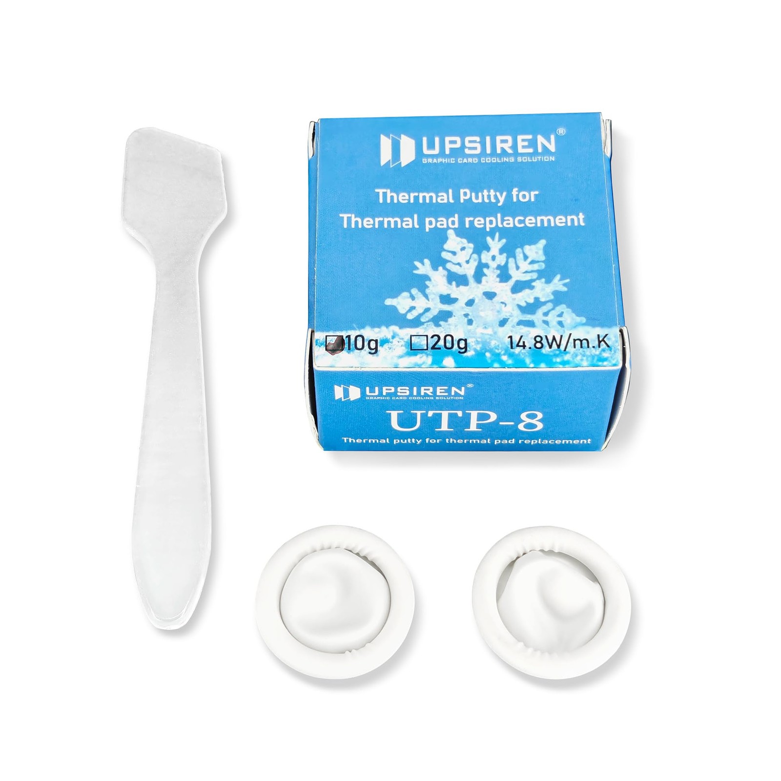 UTP8 14.8w/mk Thermal Putty VGA GPU IC Processor Rapid Cooling Paste 20g
