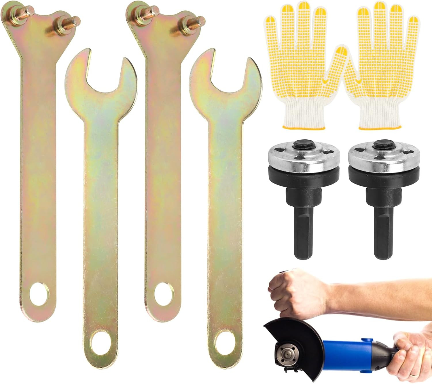 Electric Drill Angle Grinder Connecting Rod, 10mm Conversion Angle Grinding Rod