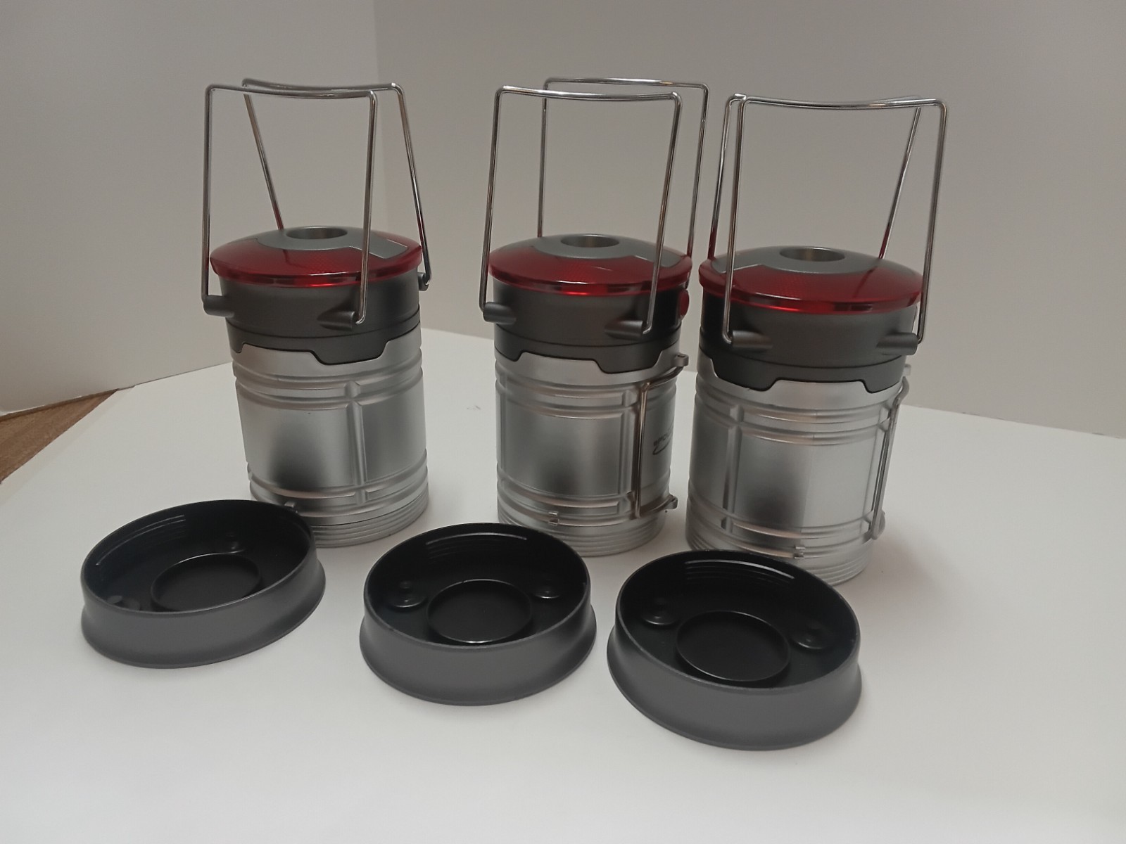 Lot of 3 ePower 360 Light Capsule Lantern,Emergency Light, EUC