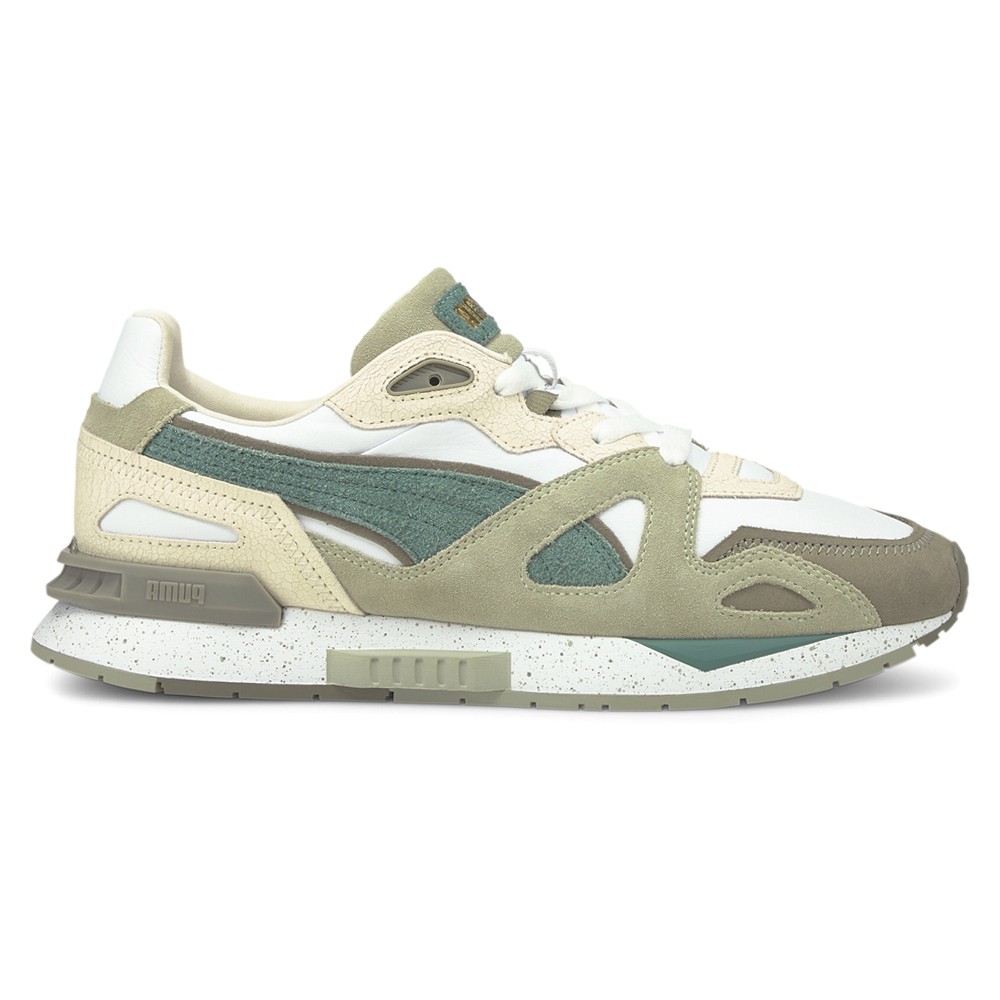 PUMA Mirage Mox Eb Lace Up  Mens Off White Sneakers Casual Shoes 38051501