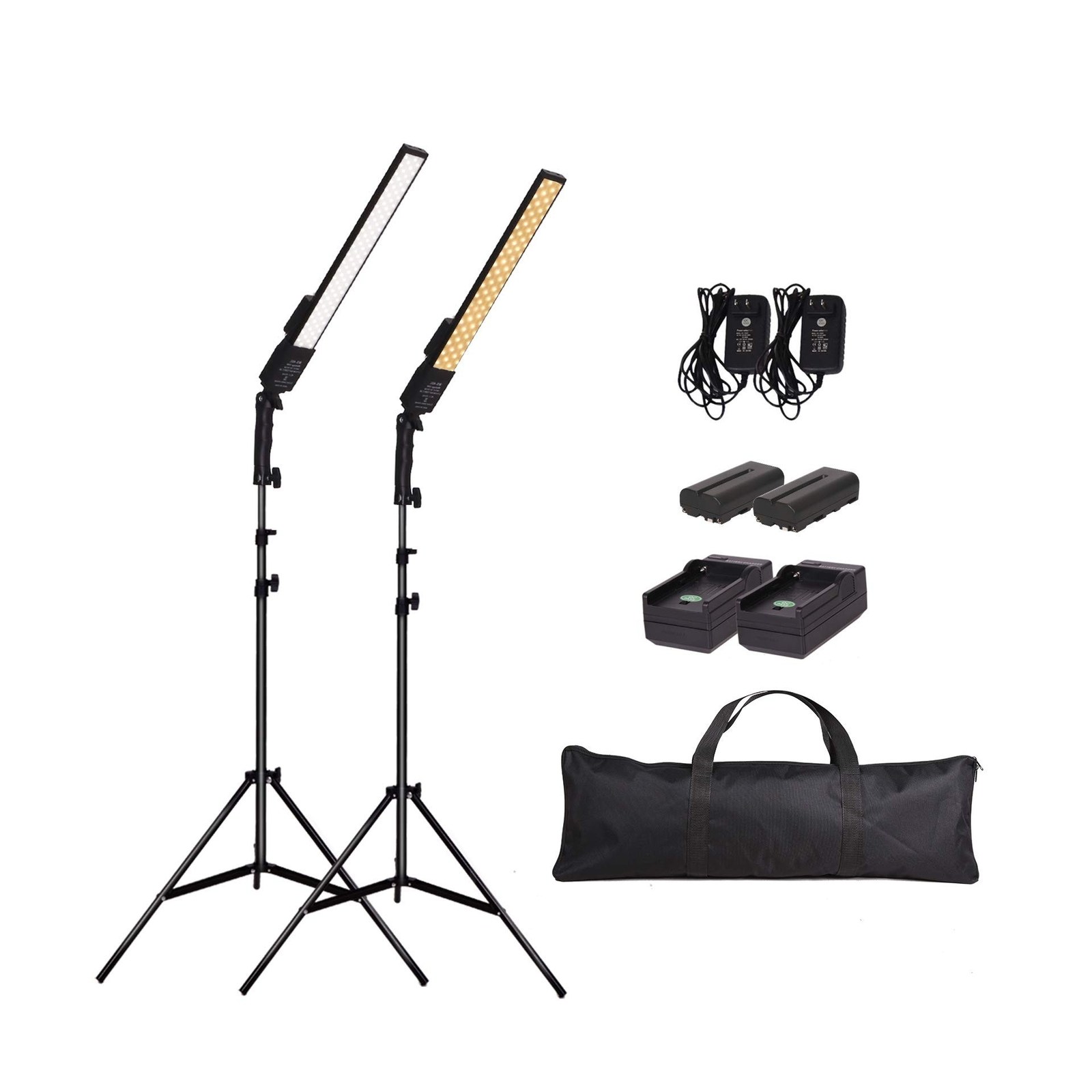 GSKAIWEN LED Video Light Battery Powered Photography Light Portable Handheld ...