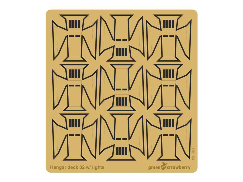 Green Strawberry Star Wars Hangar Deck 02 Display Pad