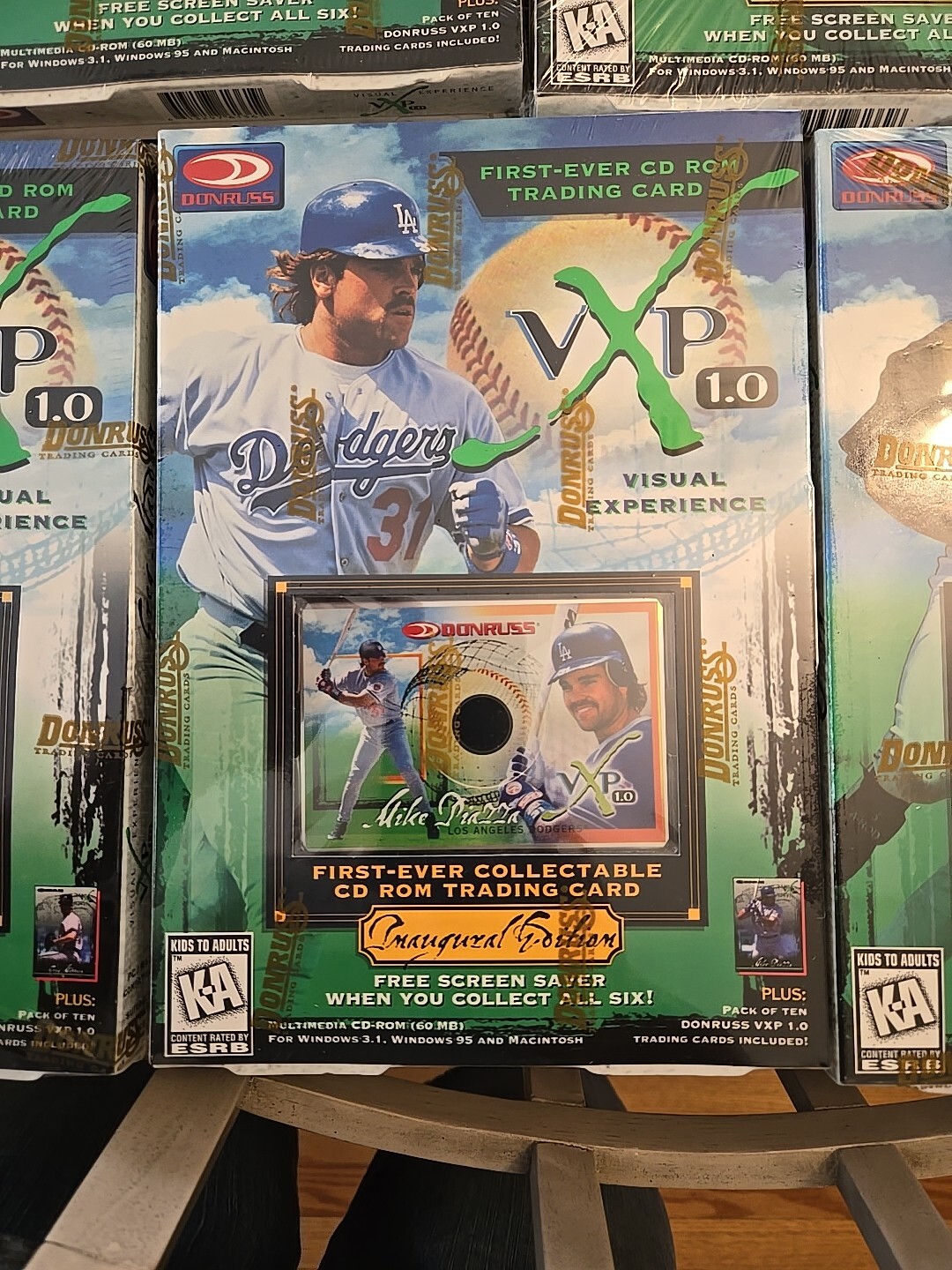 Donruss: VxP 1.0 CD Lot Of 5 Ken Griffey Jr. Ripken 1997 SEALED