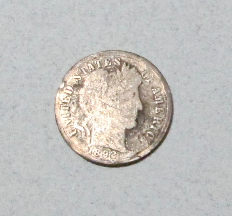 1892 Barber Dime