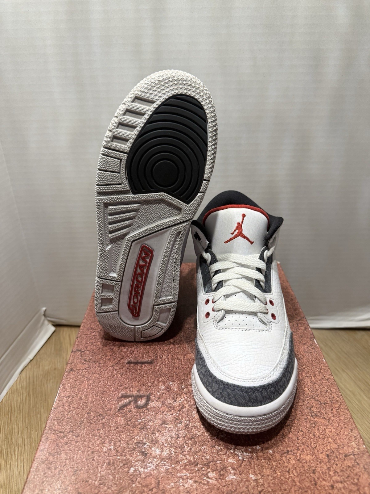 Size 5.5 - Jordan 3 Retro Denim SE Fire Red 2020