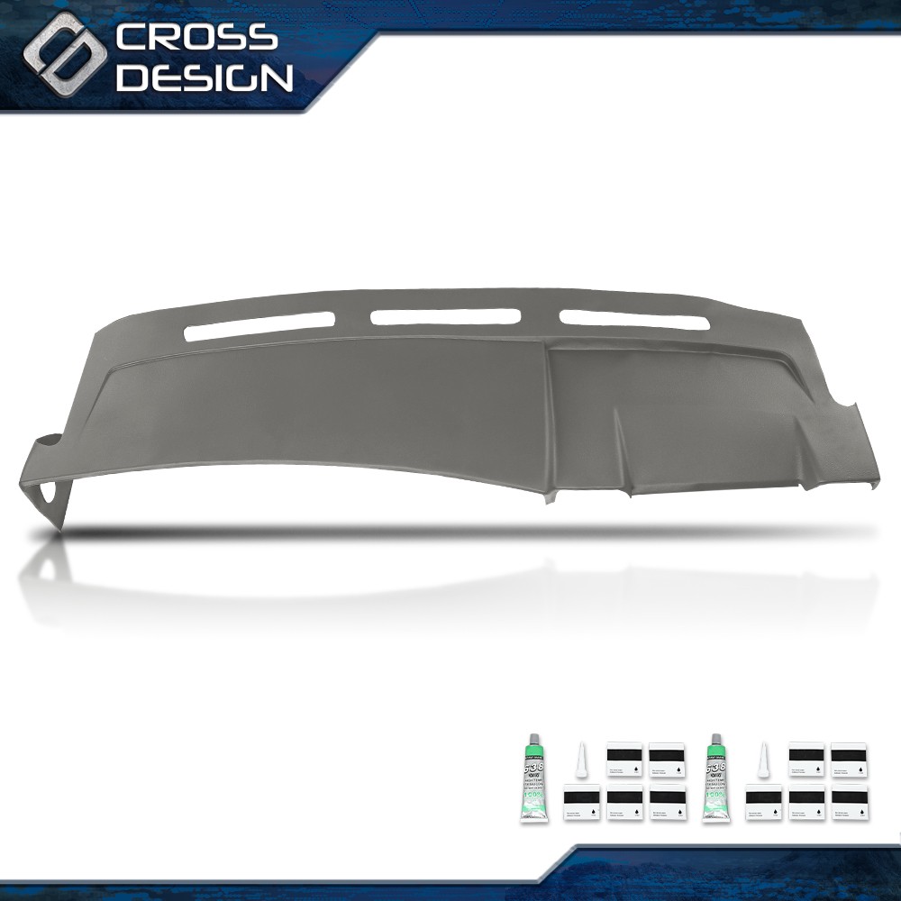 TPE Fits 2003-2006 Cadillac Escalade ESV EXT Gray Dash Cover Overlay
