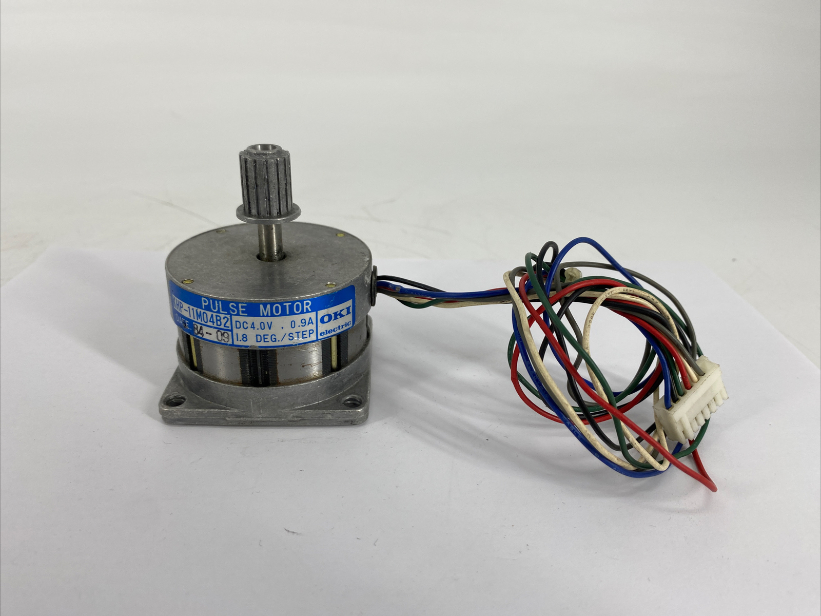 OKI Electric Pulse Motor KHP-11M04B2 4.0V .9AMP 1.8 STEP