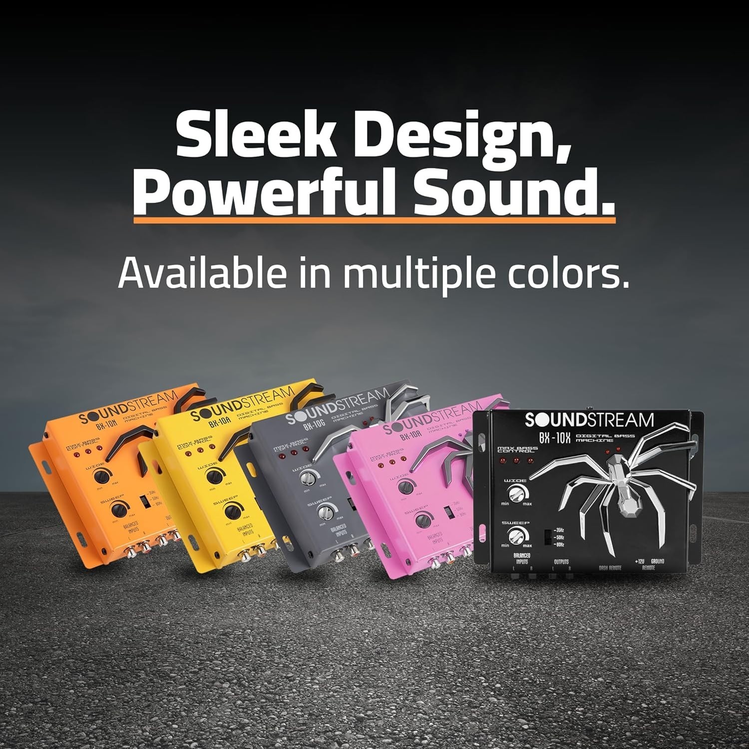 Powerful Car Audio Bass Restoration Processor with Remote Control & Durability