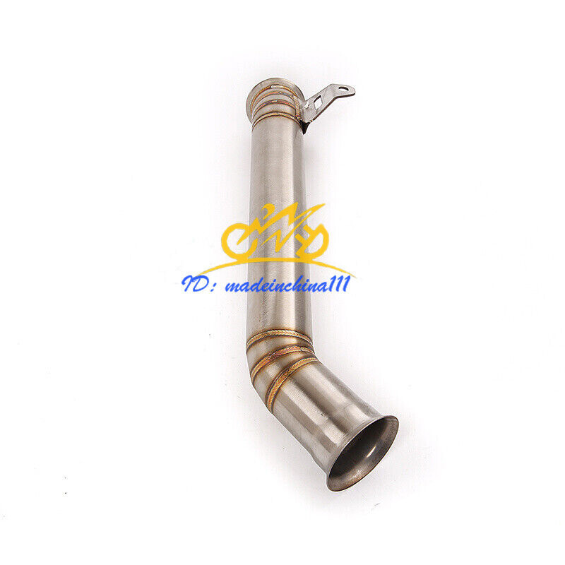 Modified Exhaust Link Pipe Mid Connect Tube Slip On Escape For Duke 690 2012-18