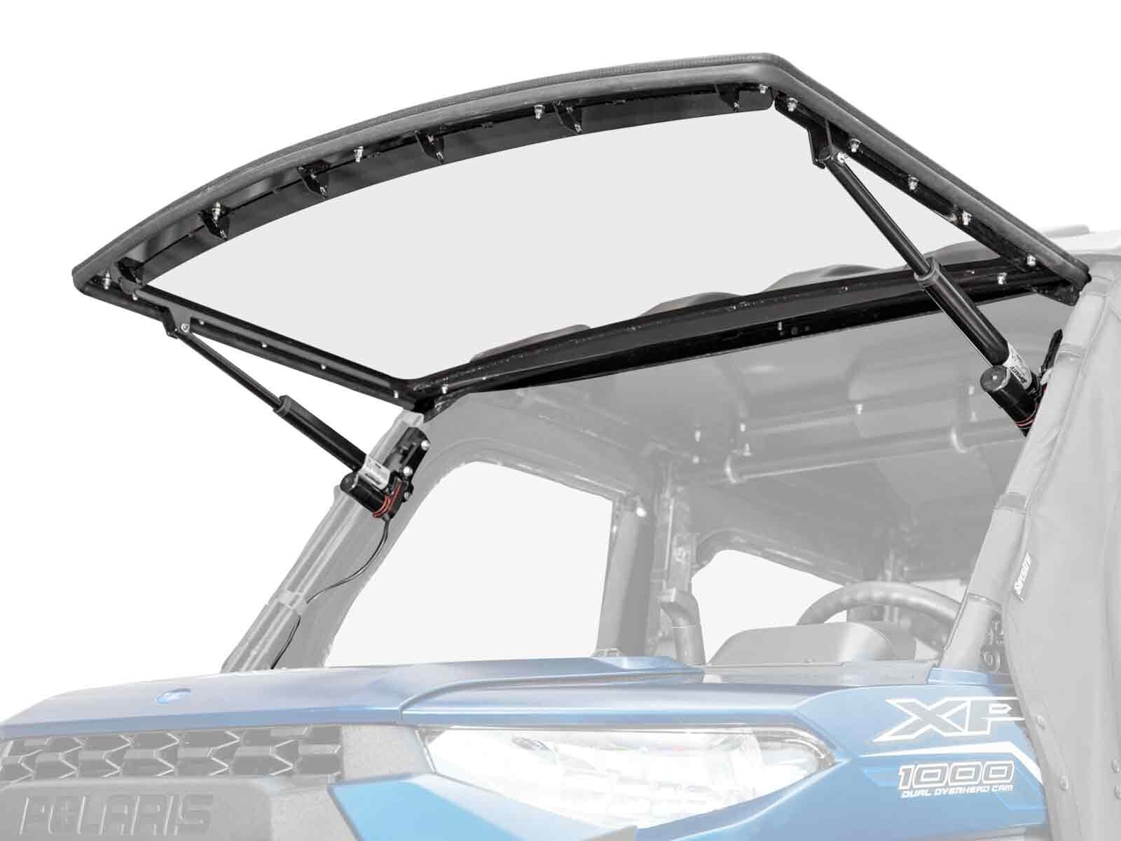 SuperATV Powered Flip Windshield for Polaris Ranger XP 1000 / 900 / 570