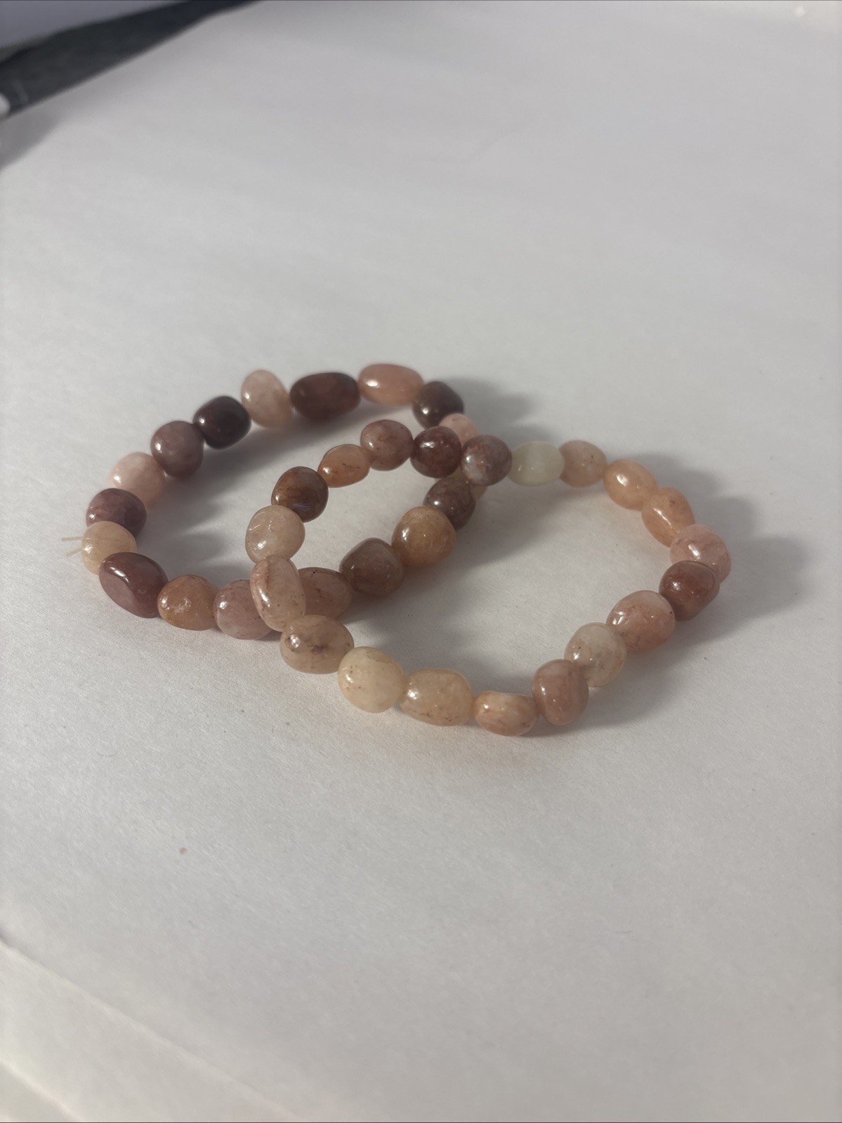 Sunstone Elastic Bracelet Sz 7