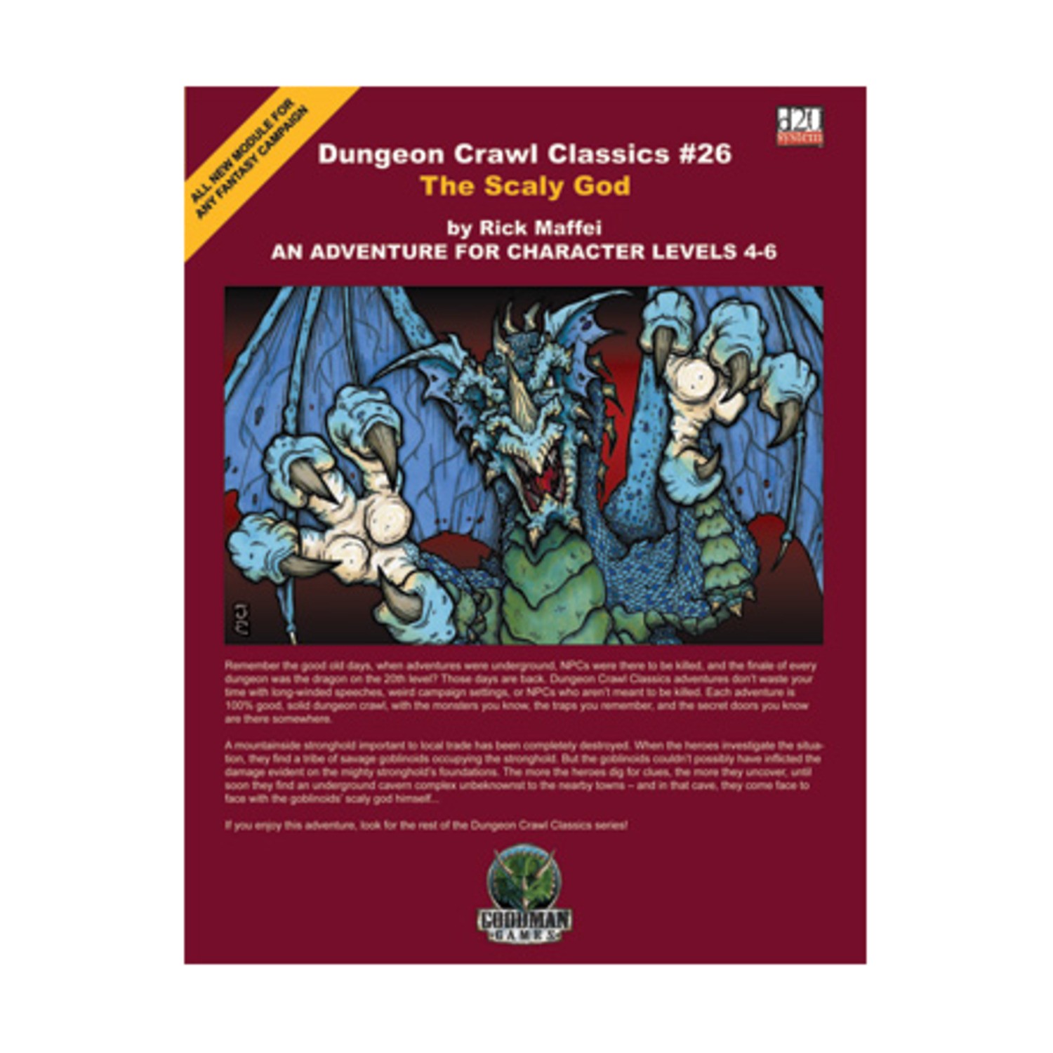 Goodman DCC d20 Scaly God EX