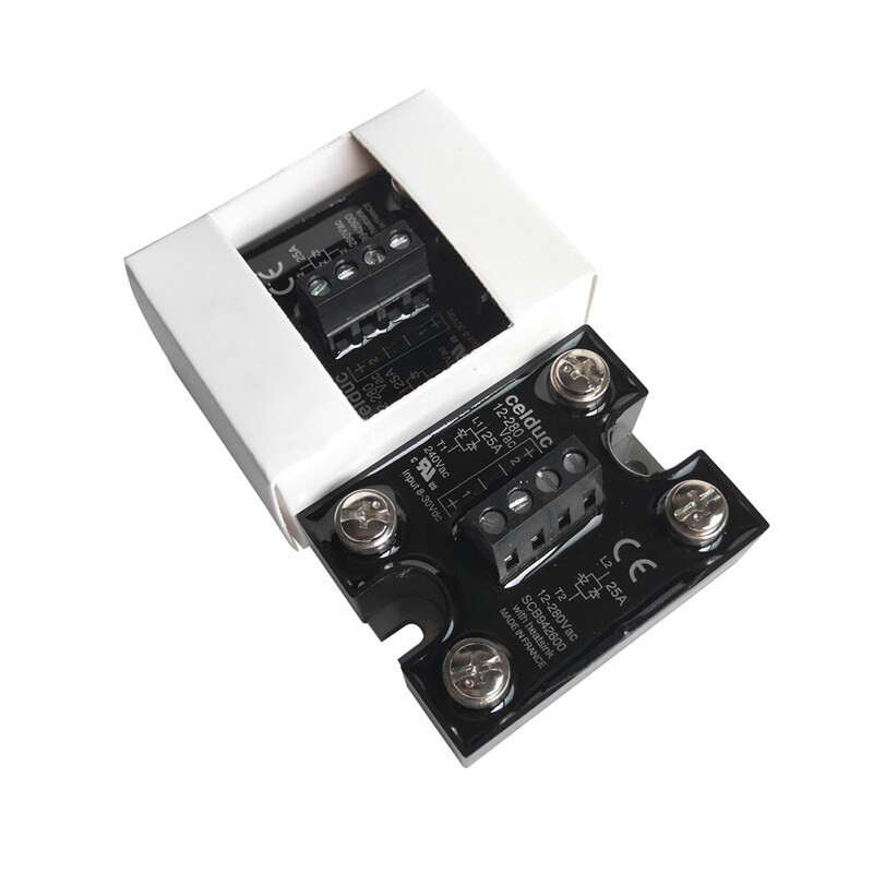 Celduc solid state relay SCB942600 25A DC control AC