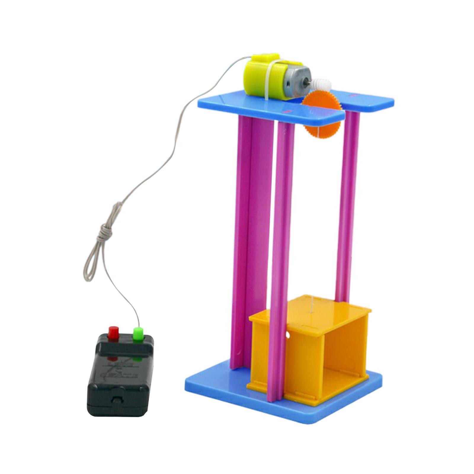 DIY Elevator Toy Teaching Aids DIY Interactive Toy Durable
