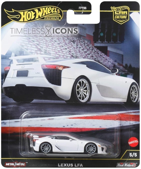 NEW Hot Wheels Car Culture Timeless Icons LEXUS LFA JBK57 1:64 Scale Diecast