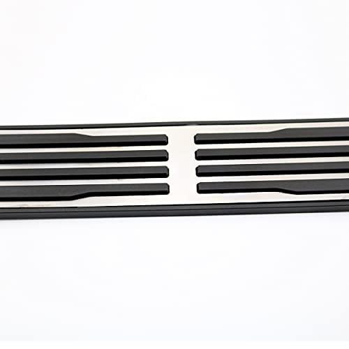 Stainless Steel Foot Rest Pedal Cover Compatible With Jaguar XE XF XJL F-Pace