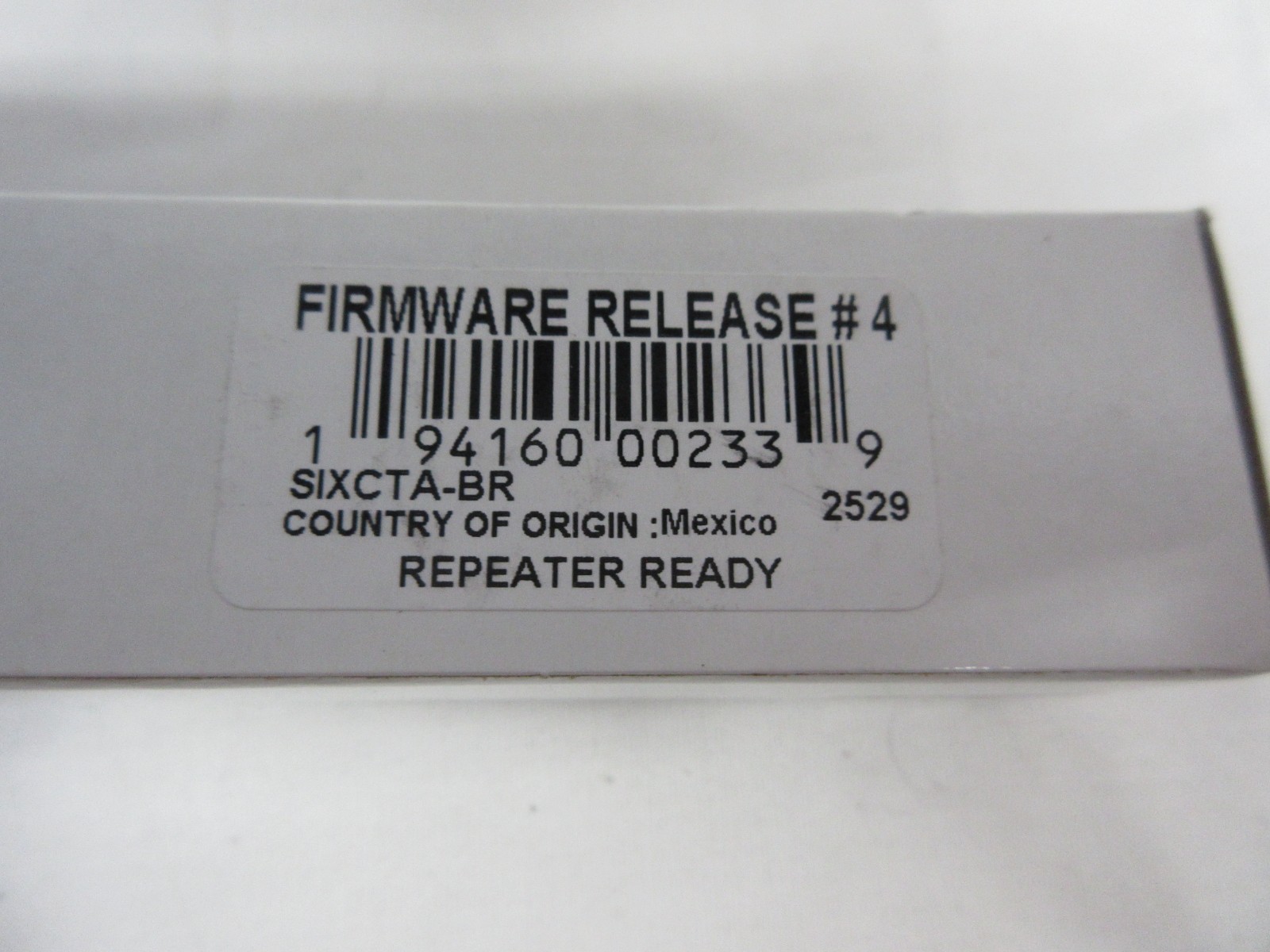 Sixcta-BR Firmware Release #4 BROWN, Mint in Sealed Box