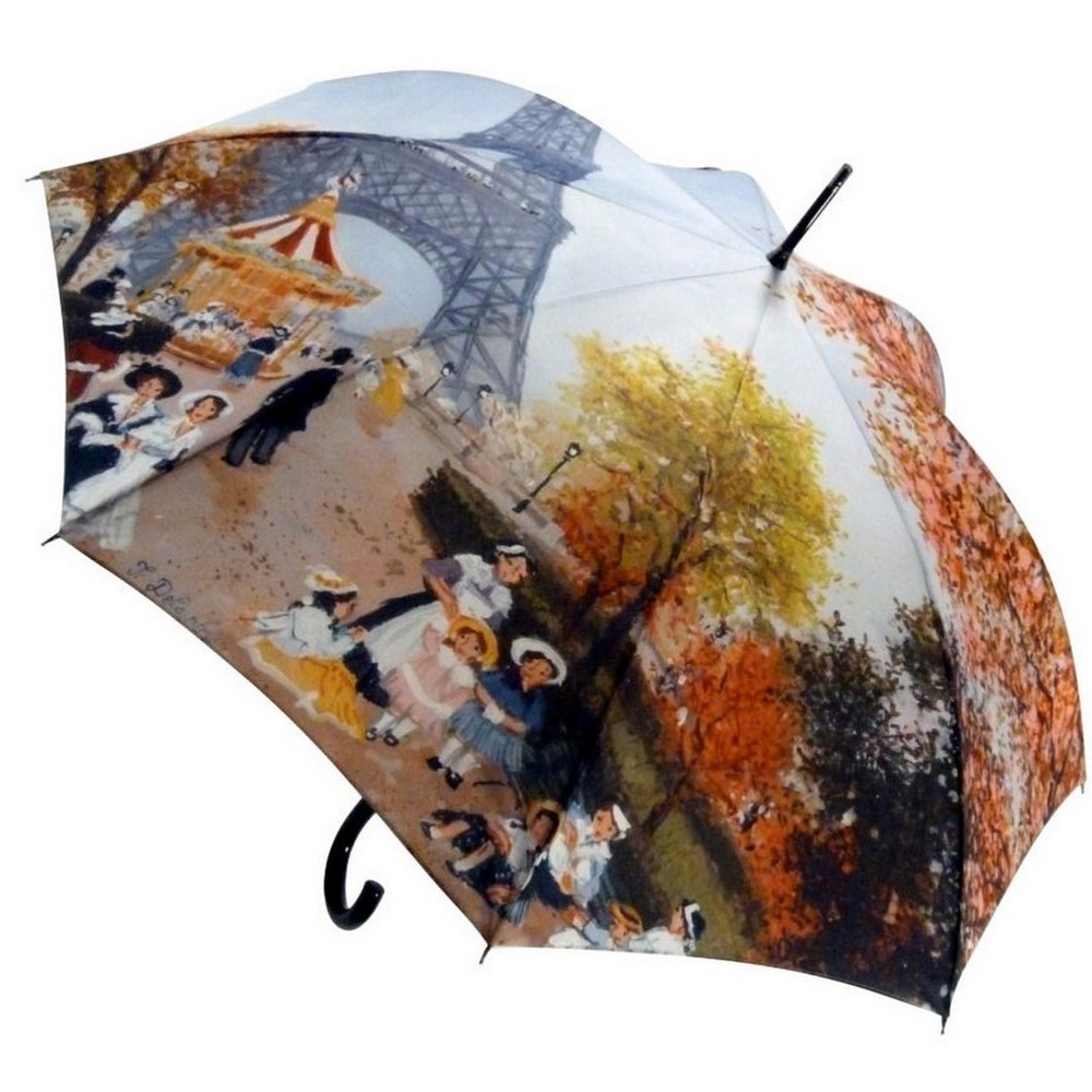 Guy de Jean Mi Mai Tour Eiffel Auto Long Umbrella