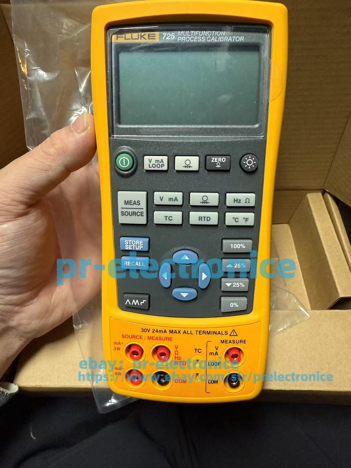1 PC Fluke 725 Multifunction Process Calibrator/UPS or DHL/stock/NICE