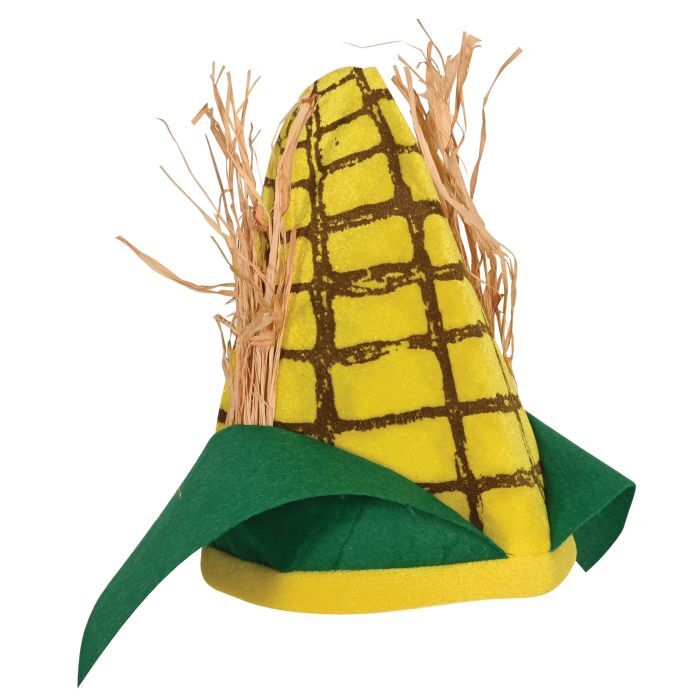 Beistle Unisex Plush Corn Cob Hat