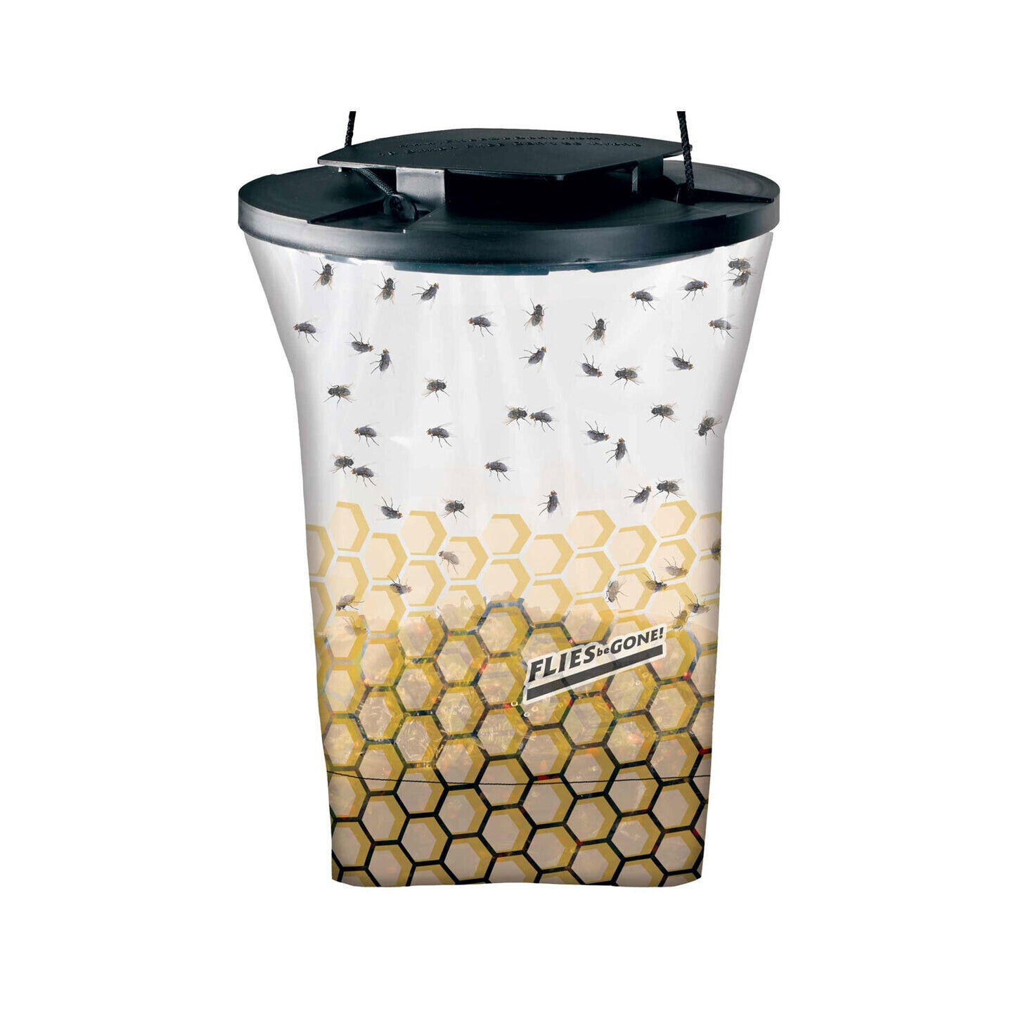 Flies Be Gone - Classic Fly Trap - For Yards, Porch, Farm, Outdoor (5-Pack)