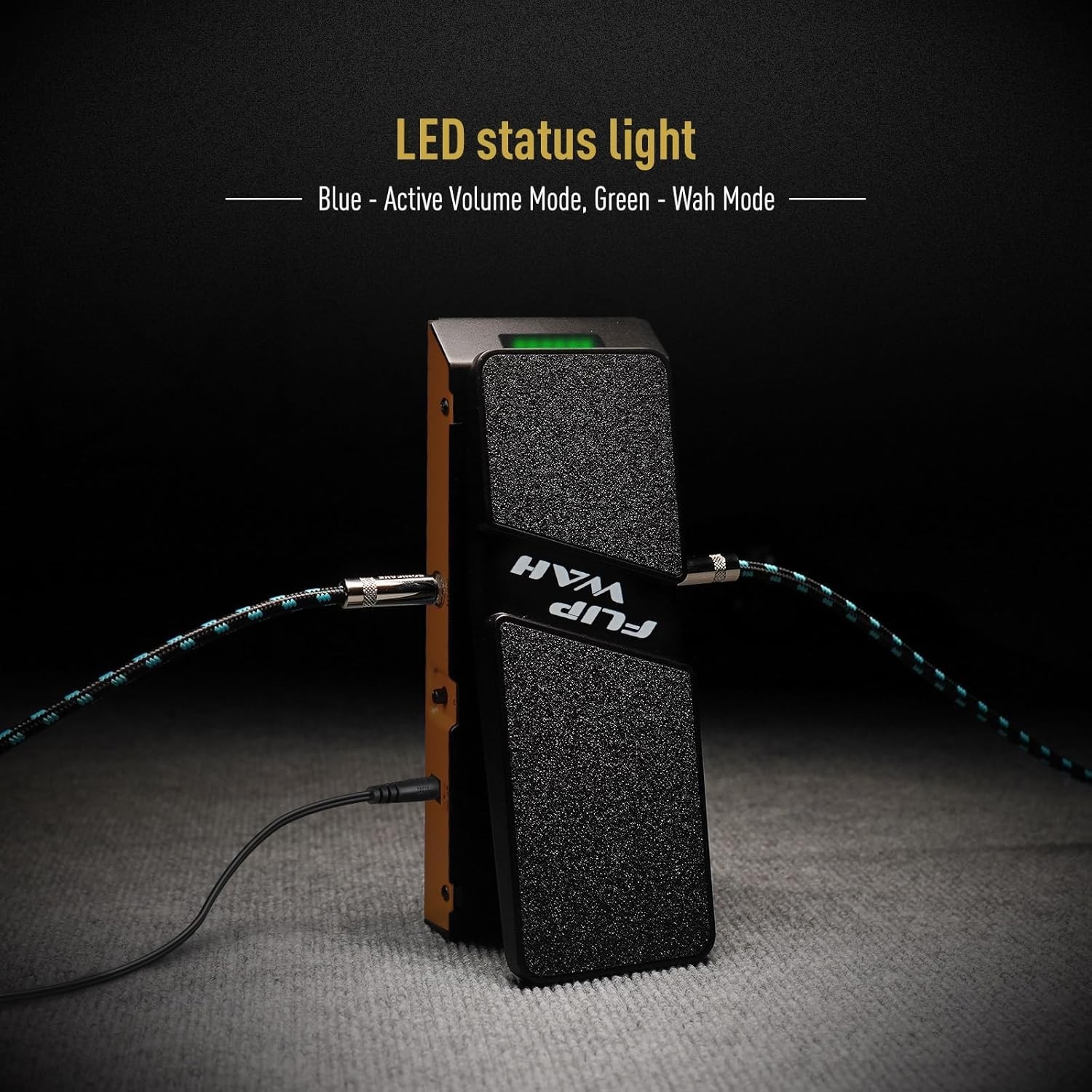 Wah & Volume Guitar Effects Pedal Combo - Full-size Pedal