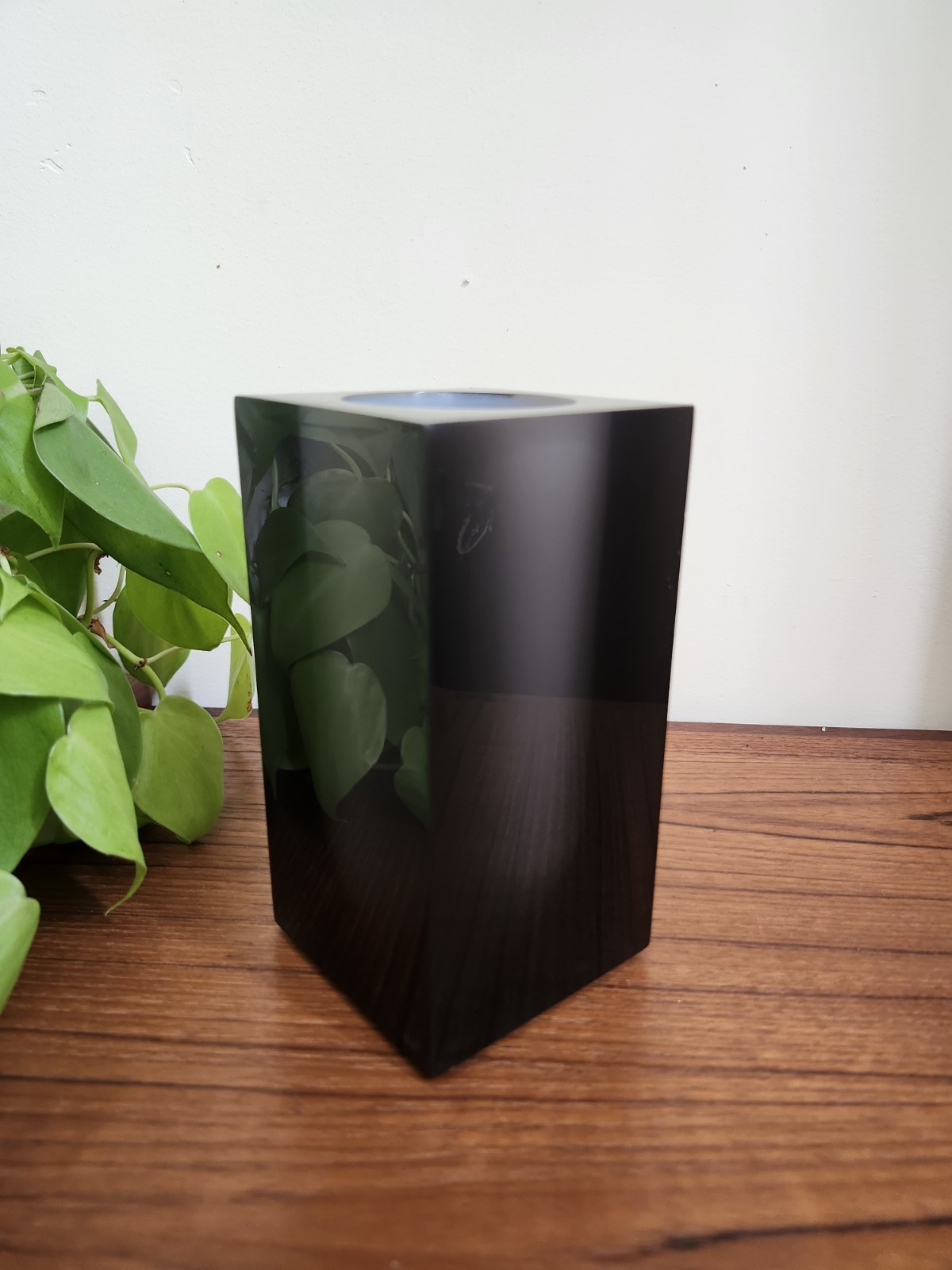 Jonathan Adler Hollywood Toothbrush Holder – Smoke Gray / Black New in Box