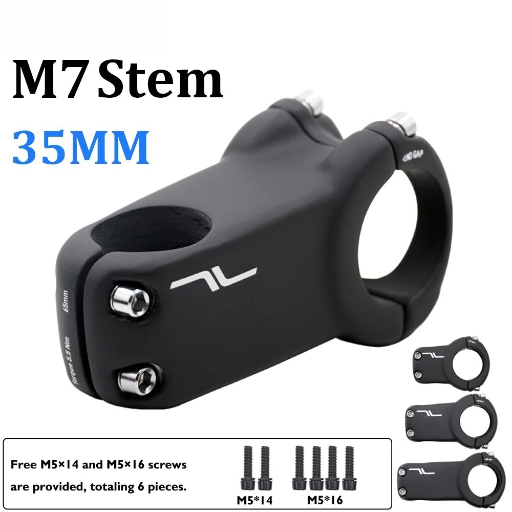 High Strength Carbon Fiber  Mountain Bike Stem 35mm Clamp 35mm 50mm 65mm