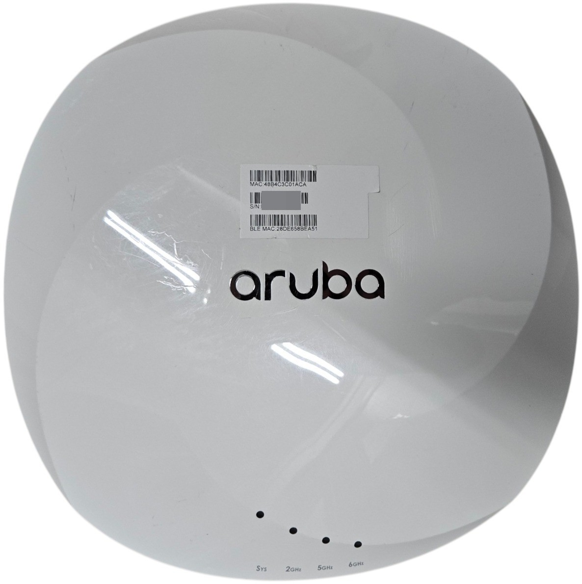 HPE Aruba AP-655 US 802.11ax WiFi 6E Campus Access Point with Bracket R7J39A