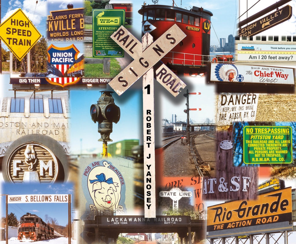 Morning Sun Books 8096 Railroad Signs Volume 1 Book