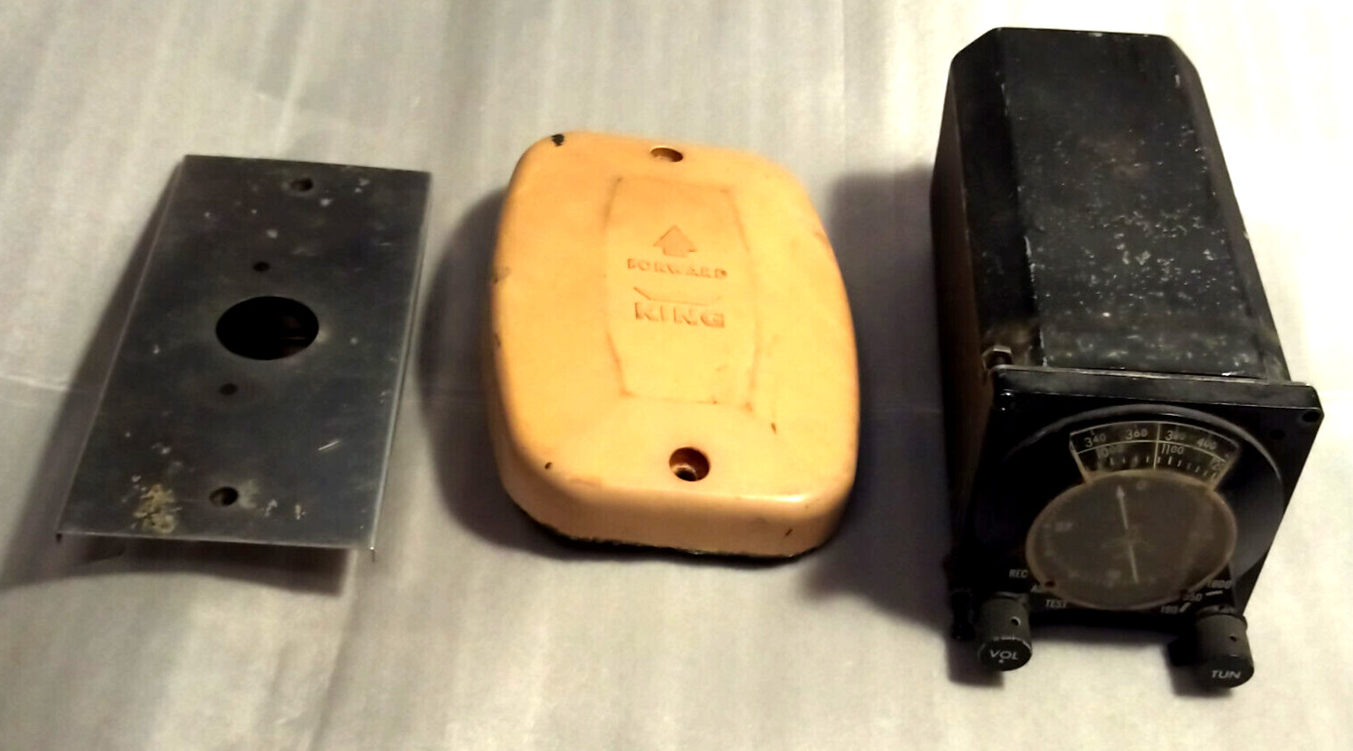 Vintage King Radio Corp KR 80 Automatic Direction Finder with antenna