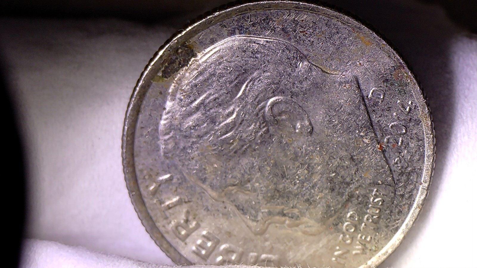 RARE 2014 DENVER ROOSEVELT MULTIPLE MINTING ERROR DIME.