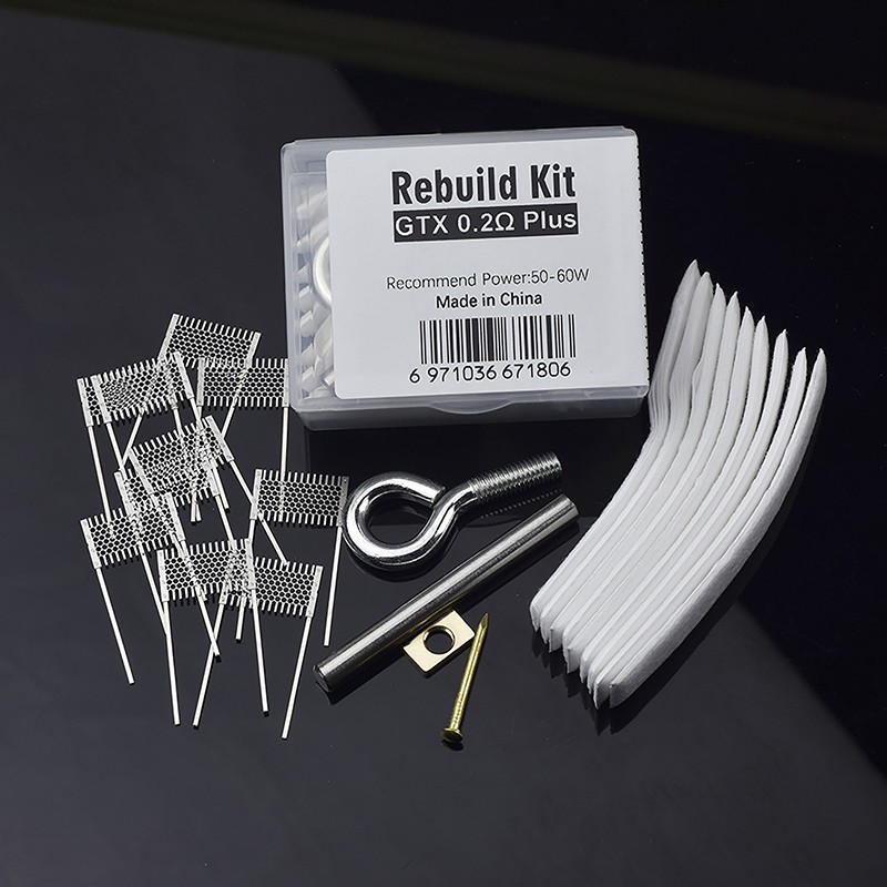 DIY Rebuild Kit GTX 0.2ohm Plus Mesh Coil Resistance Wire Replacement Accessory