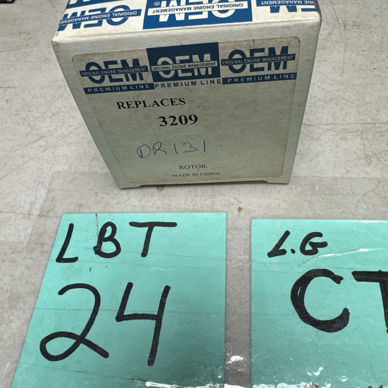 Original Engine Management Distributor Rotor 3209
